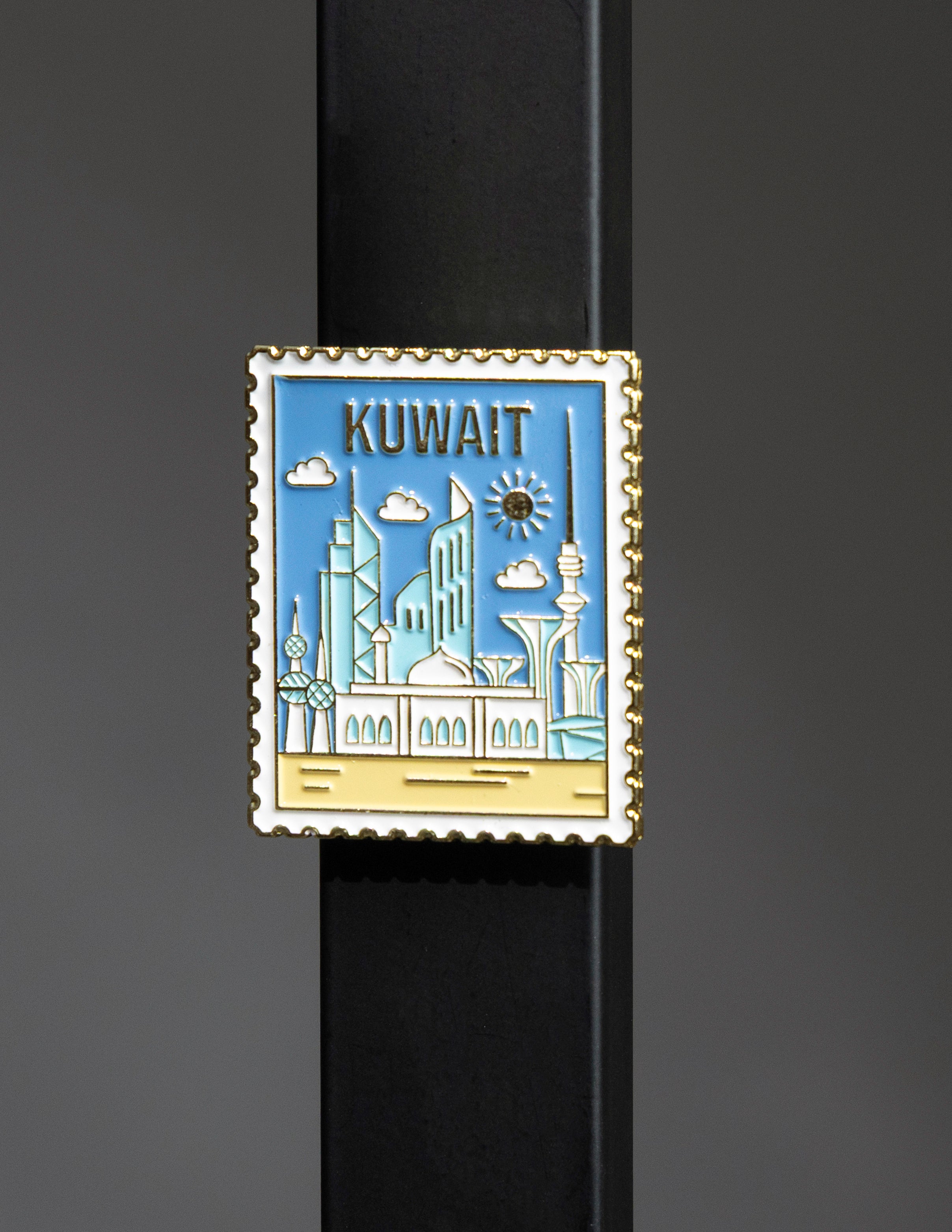Kuwait City Portrait Magnet