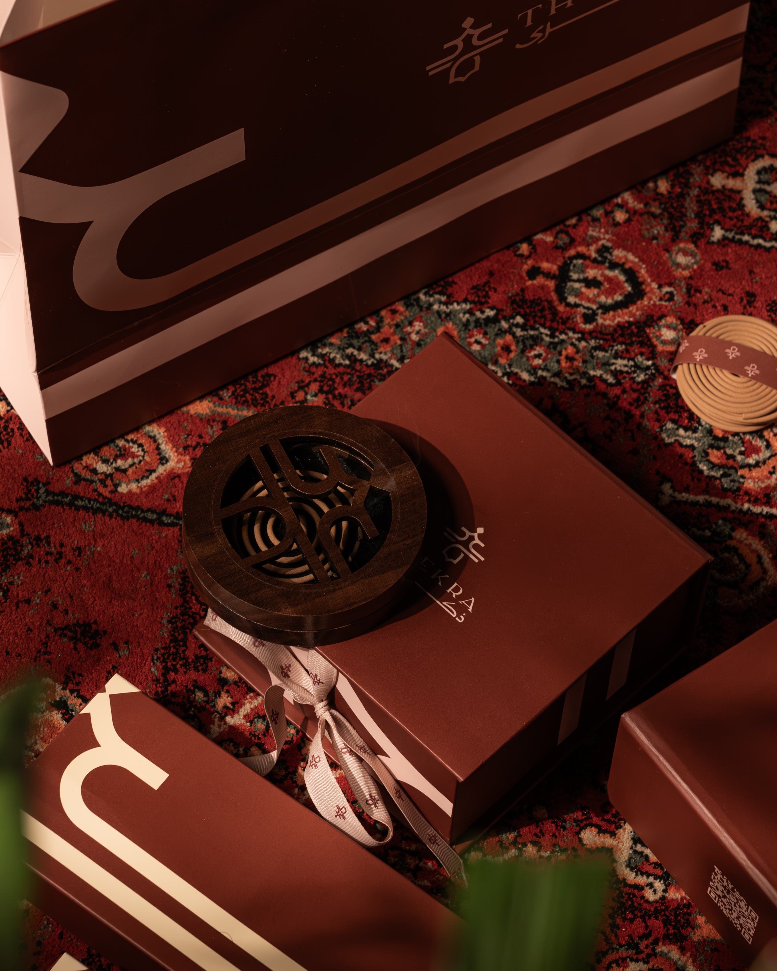 Round Incense Burner